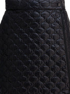 Moncler Quilted wrap skirt - Black