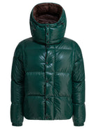 Moncler Short down jacket "Parana" - Green