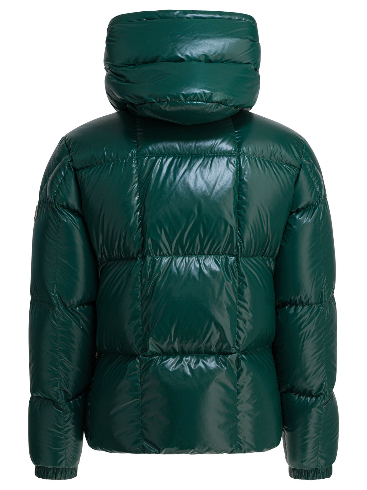 Moncler Short down jacket "Parana" - Green