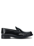 Prada Brushed leather loafers - Black