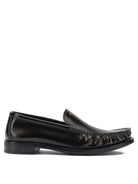 Prada Brushed leather loafers - Black