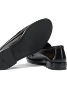 Prada Brushed leather loafers - Black
