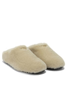 Prada Sheepskin sabots - Beige