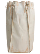 Prada Leather skirt - White