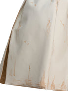 Prada Leather skirt - White