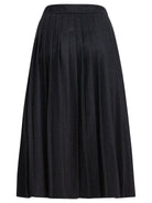 Prada Pleated wool flannel skirt - Grey