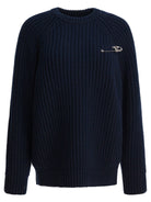Prada Virgin wool and cashmere sweater - Blue