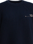 Prada Virgin wool and cashmere sweater - Blue