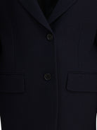 Prada Single-breasted wool jacket - Blue