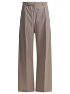 Rick Owens "Tailored Wide Belas" Pants - Beige