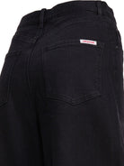 Self-Portrait Wide leg jeans - Black