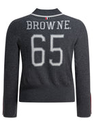 Thom Browne "Browne 65" polo shirt - Black