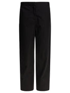 Toteme Casual cotton pants - Black