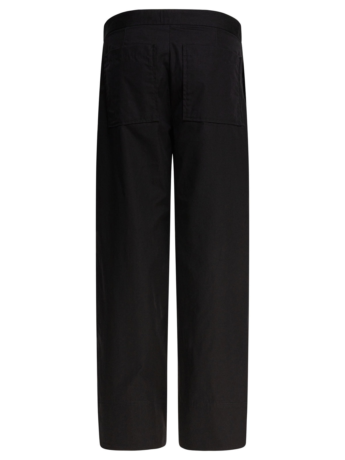 Toteme Casual cotton pants - Black