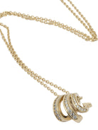 Ferragamo "Triple Gancino" necklace - Gold