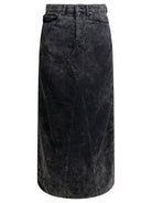 Kapital Long pencil skirt - Black