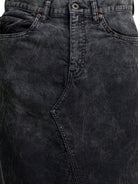 Kapital Long pencil skirt - Black