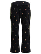 Kapital Embroidered sports pants - Black