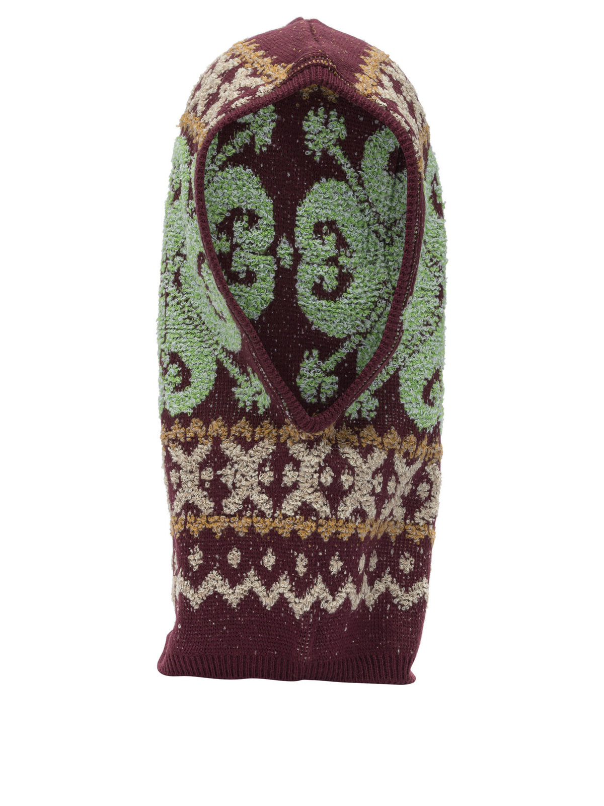 Kapital "Snow-Gala" Balaclava - Burgundy