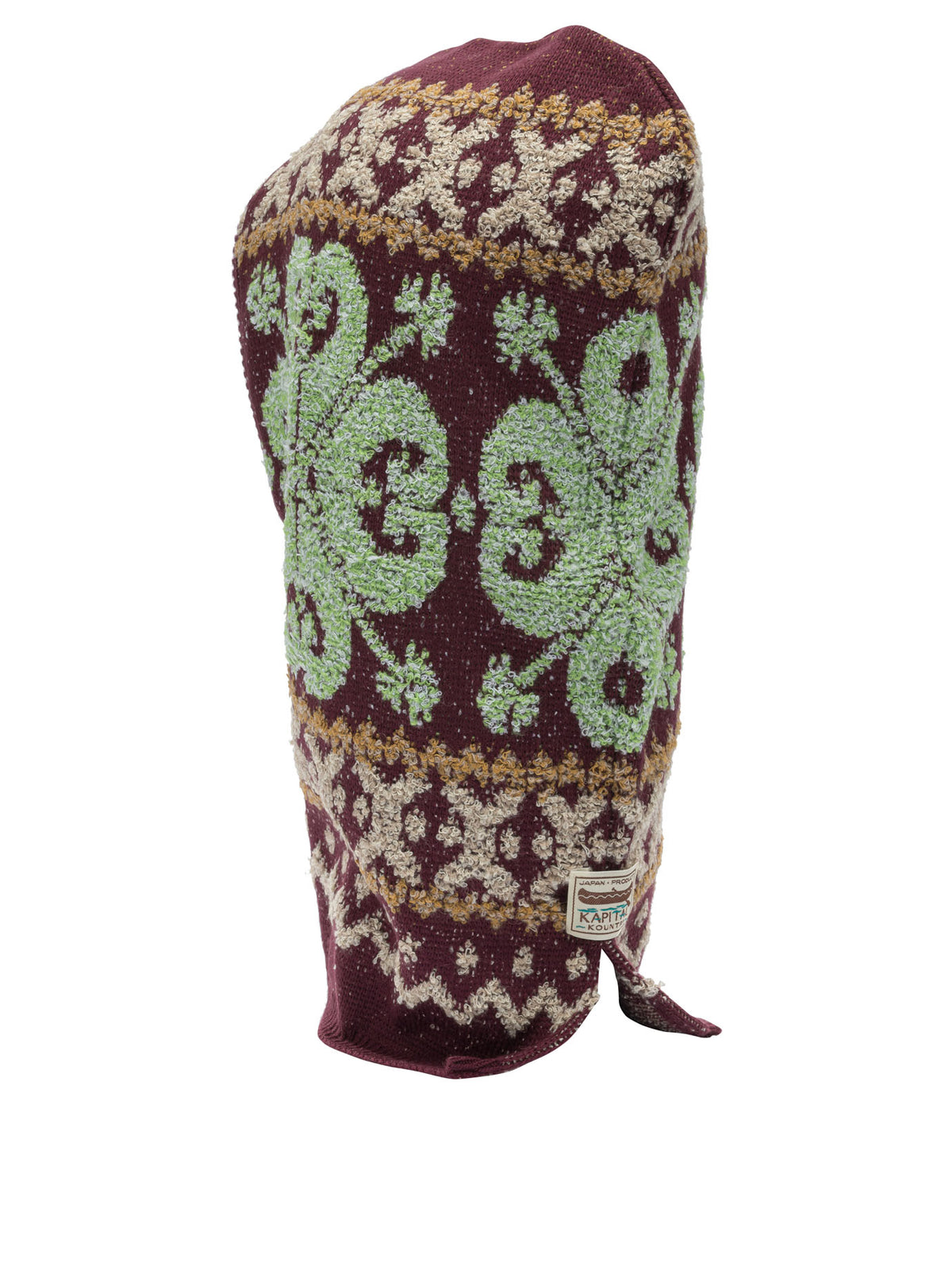 Kapital "Snow-Gala" Balaclava - Burgundy