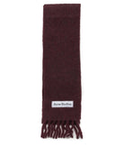 Acne Studios Scarves & Silk scarves - Burgundy