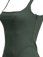 Alaïa "Body Conscious" Midi Dress - Green