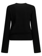 Ami Paris "Ami de Coeur" Crew-Neck Sweater - Black