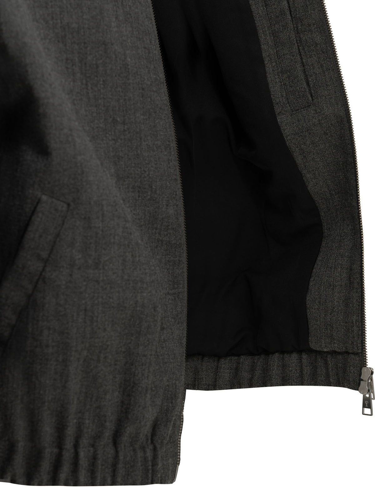 Ami Paris "Ami de Coeur" Lightweight Jacket - Grey