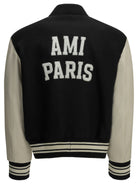 Ami Paris "Teddy" Bomber Jacket - Black