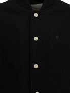 Ami Paris "Teddy" Bomber Jacket - Black