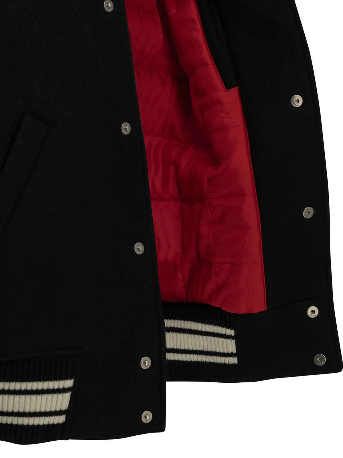 Ami Paris "Teddy" Bomber Jacket - Black