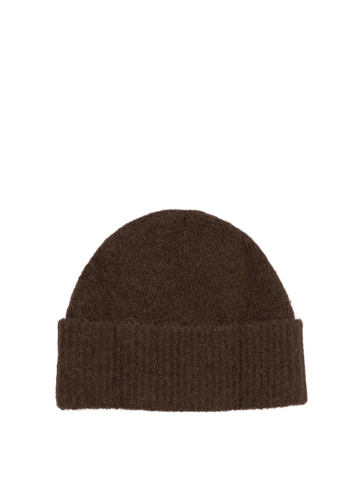 Ami Paris Alpaca Beanie - Brown