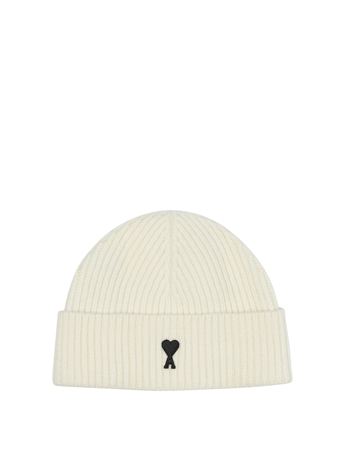 Ami Paris "Ami de Coeur" Beanie - White