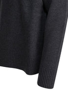 Ami Paris "Ami de Coeur" Crew-Neck Sweater - Grey