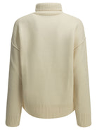 Ami Paris "Ami de Coeur" Turtleneck Sweater - White