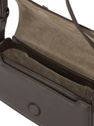 Ami Paris "Paris Paris" Small Shoulder Bag - Brown