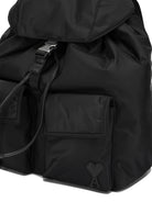 Ami Paris "Marcel" Casual Backpack - Black