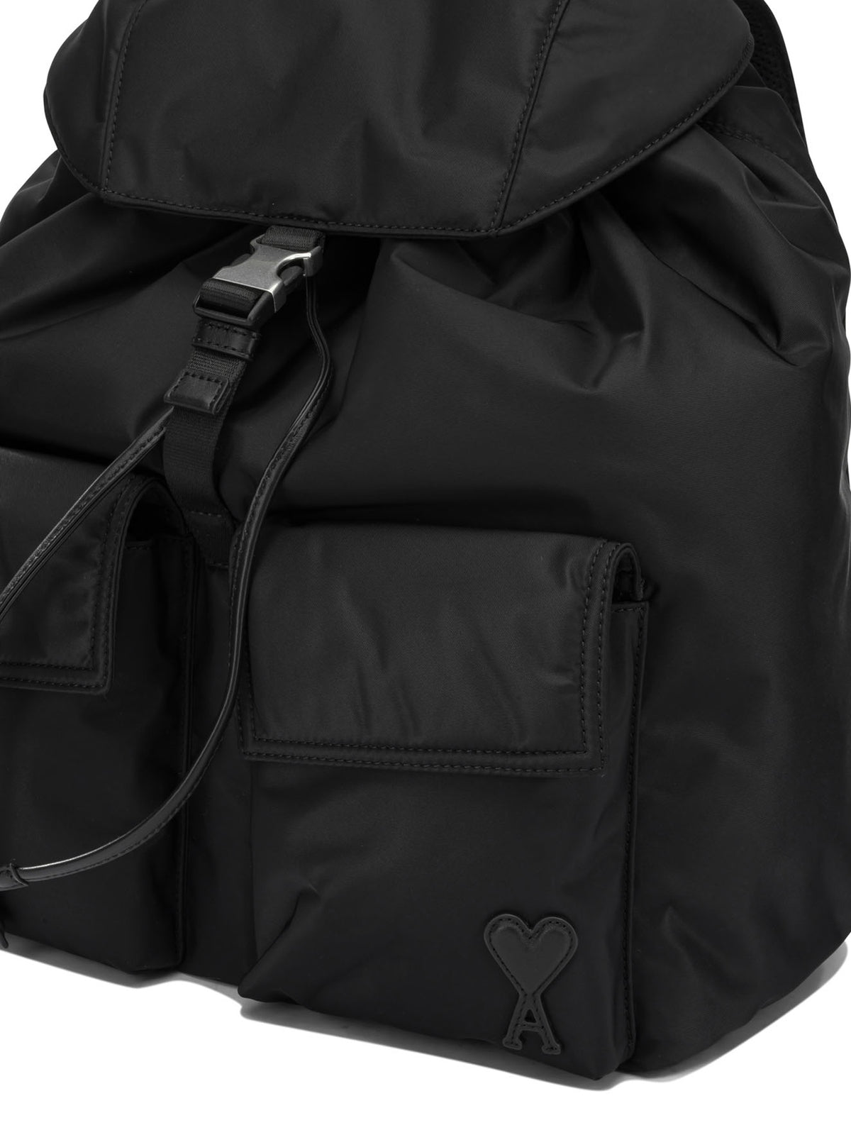 Ami Paris "Marcel" Casual Backpack - Black