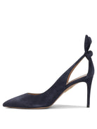 Aquazzura "Bow Tie 85 mm" Décolleté - Blue
