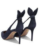 Aquazzura "Bow Tie 85 mm" Décolleté - Blue