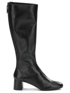 Aquazzura "Saint Honore 50MM" Knee-High Boots - Black