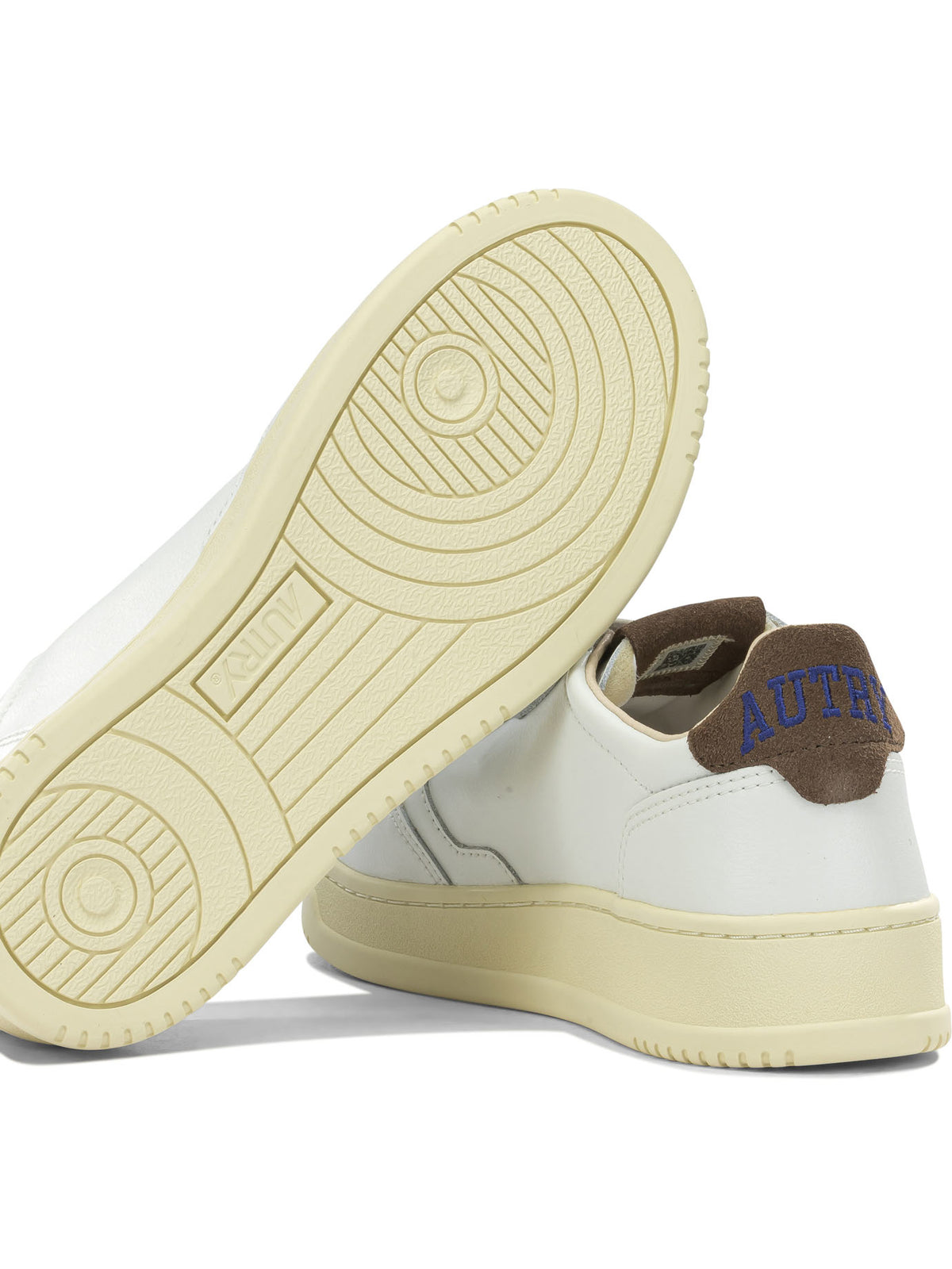 Autry "Medalist Low" Low-Top Sneakers - Brown
