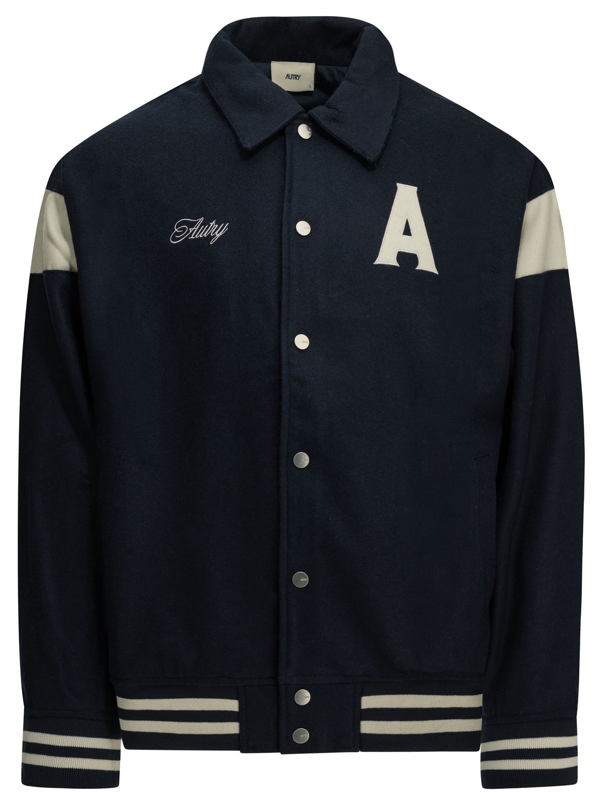 Autry "Varsity College" Bomber Jacket - Blue