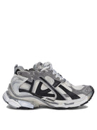 Balenciaga "Runner" Low-Top Sneakers - Grey
