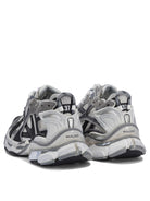 Balenciaga "Runner" Low-Top Sneakers - Grey