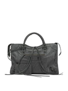 Balenciaga "Le City" Medium Shoulder Bag - Grey