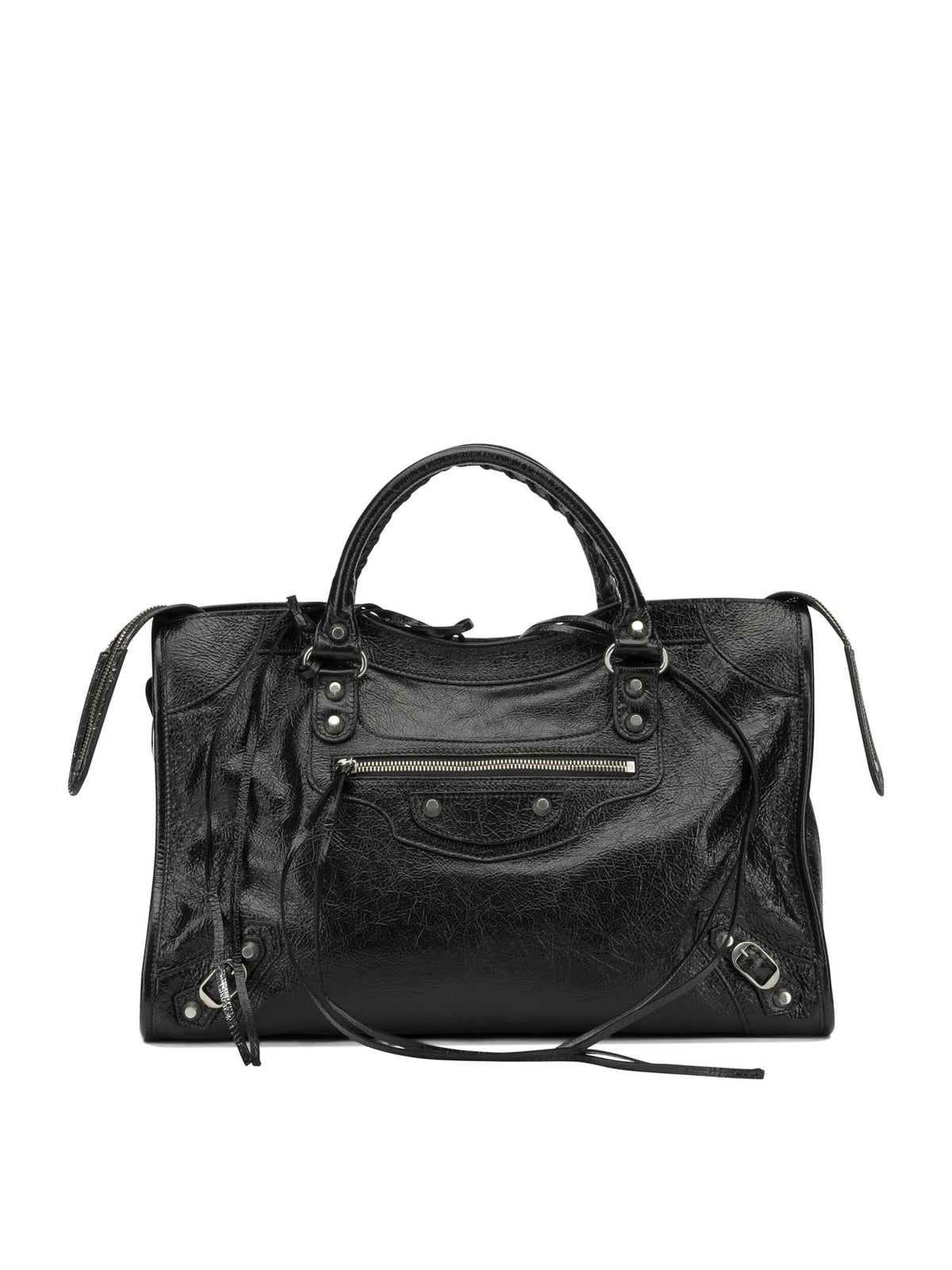 Balenciaga "Le City" Medium Shoulder Bag - Black