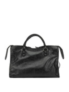 Balenciaga "Le City" Medium Shoulder Bag - Black