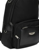 Balenciaga "Sleek" Casual Backpack - Black
