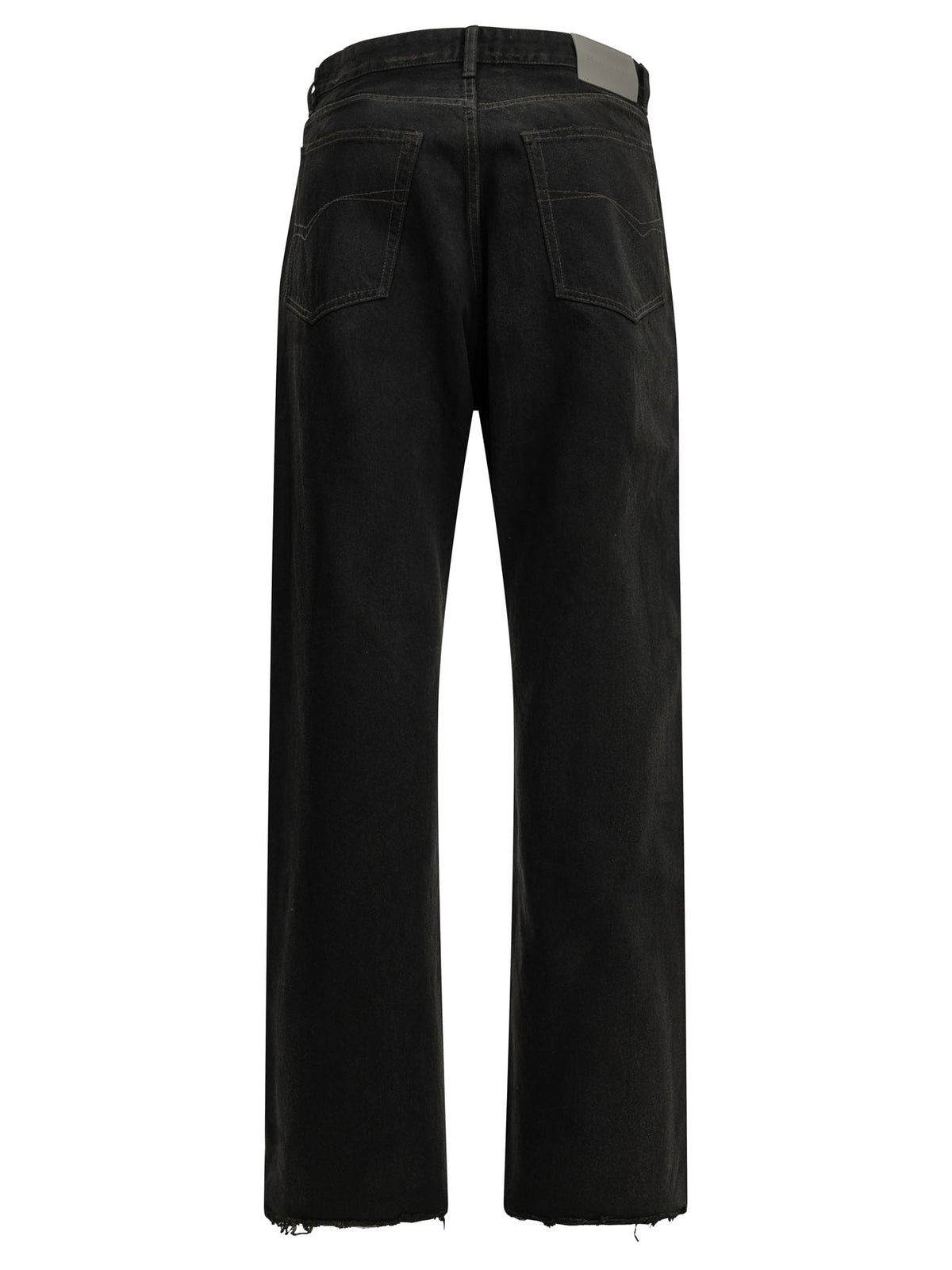 Balenciaga Straight-leg jeans - Black